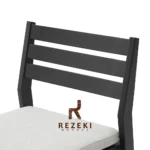 Caferio Kursi Makan Kayu