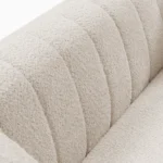 Sofa Tamu Minimalis Modern Modular Velvet White - Gambar 7