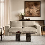 Gambar Anjani Sofa Velvet White