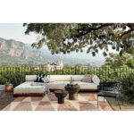 Gambar Sofa Outdoor Kayu Jati Alumunium Cushion