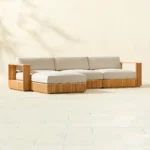 Sofa Jati Salur Model L Sectional - Gambar 2