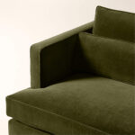 Sofa Velvet Green 3 Seat - Gambar 5