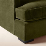 Sofa Velvet Green 3 Seat - Gambar 4