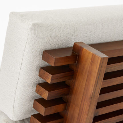 Sofa Canna Jari Kayu Jati Terbaru