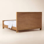 Tempat Tidur Kombinasi Kain Bludru Minimalis - Gambar 4