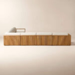 Size Sofa Jati Salur 5 Seat Model L