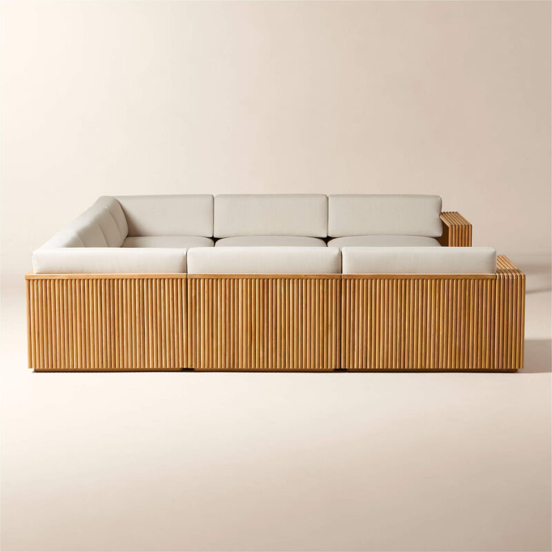 Model Sofa Jati Salur Sectionals 6 Seat