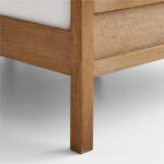 Andrean Bed Teak Wood Solid King Size - Gambar 3