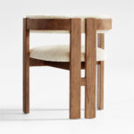 Ceremoni Dining Armchair Boucle - Gambar 4