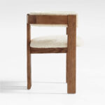 Ceremoni Dining Armchair Boucle - Gambar 3