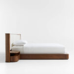 Dery Bed Headboard Boucle Fabric