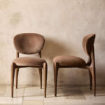 Perty Dining Chair Velvet - Gambar 2