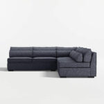 Sara Sofa L-Shaped 5 Seat Livingroom Non Sandaran Tangan - Gambar 3