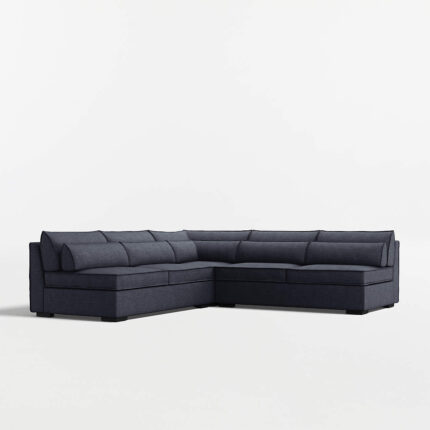 Foto Sara Sofa L-Shaped 5 Seat Livingroom Non Sandaran Tangan