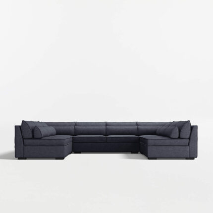 Sara Sofa U-Shaped 6 Seater Livingroom Gambar