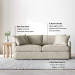 Sofa Letter L 5 Seat Pillow Spesifikasi