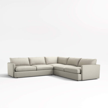 Sofa Letter L 5 Seat Pillow Gambar