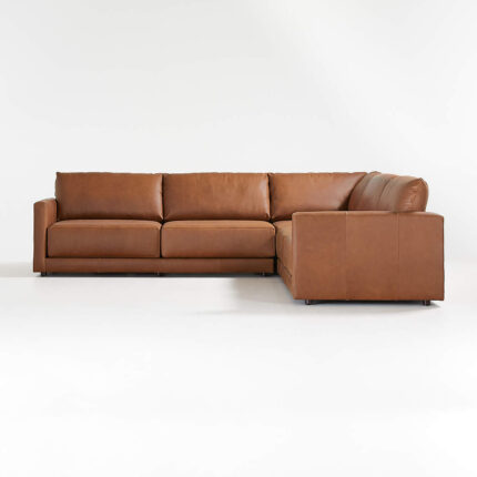 Candy Sofa L Shaped Leather Modern