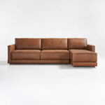 Candy Sofa Leather Letter L Sectional Modern