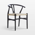 Wishbone Dining Chair Black