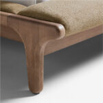 Brown Bed Japandi - Gambar 4