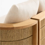 Canaro Sofa Outdoor Teak Wood Natural