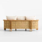 Canaro Sofa Outdoor Teak Wood - Gambar 4