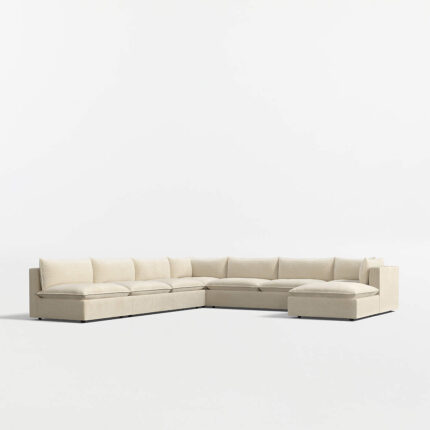 Carlos Sofa U Shaped Modular 6pcs Mewah