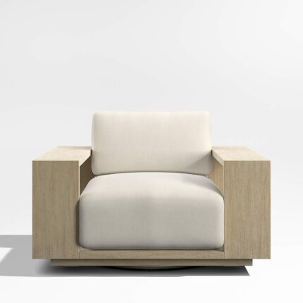Desha Sofa 1 Seat Outdoor Teak Wood Minimalis