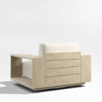 Desha Sofa 1 Seat Outdoor Teak Wood - Gambar 4