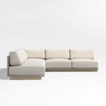 Desha Sofa L-Shaped Outdoor Teak Wood - Gambar 3