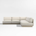 Desha Sofa L-Shaped Outdoor Teak Wood - Gambar 2