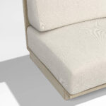 Desha Sofa L-Shaped Outdoor Teak Wood - Gambar 5