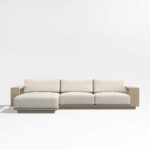 Desha Sofa Letter L Outdoor Modern