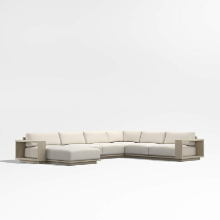 Desha Sofa Outdoor L-Shaped Kayu Jati