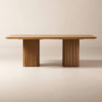Marley Dining Table Teak Wood Modern