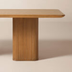 Marley Dining Table Teak Wood - Gambar 4