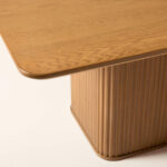 Marley Dining Table Teak Wood - Gambar 5