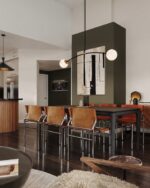 Nowe Chair Stainlees Steel Real Leather - Gambar 10