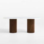 Parta Dining Table Salur Top Marble - Gambar 2