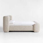 Teddy Bed Frame Boucle - Gambar 3
