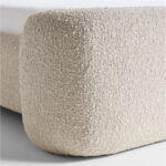 Teddy Bed Frame Boucle - Gambar 4