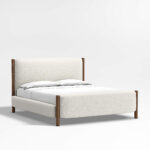 Zero Bed Teak Wood Velvet - Gambar 2
