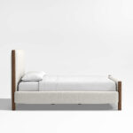 Zero Bed Teak Wood Velvet - Gambar 3