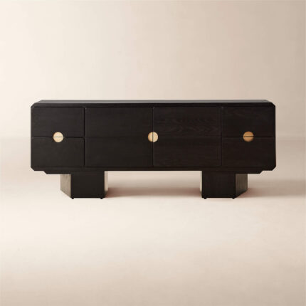 Bismo Credenza Kayu Jati Minimalis
