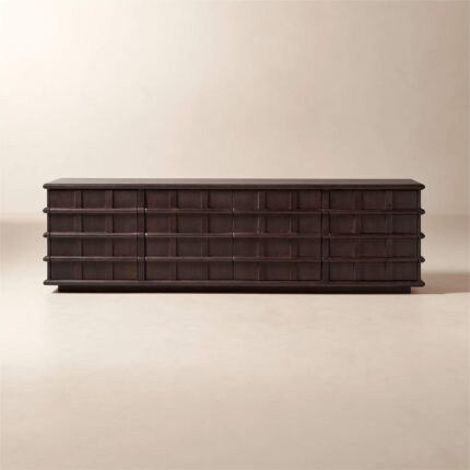 Selo Credenza Teak Wood Minimalis