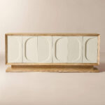Terry Credenza Bleaching White
