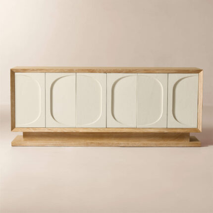 Terry Credenza Bleaching White