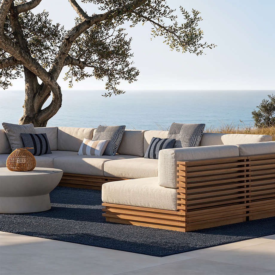 Cehson Sofa Outdoor Natural Single Modern