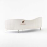 Curvo Nomad Fabric In Snow Sofa
